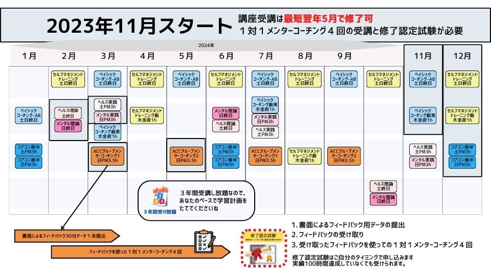 2023年11月スタート